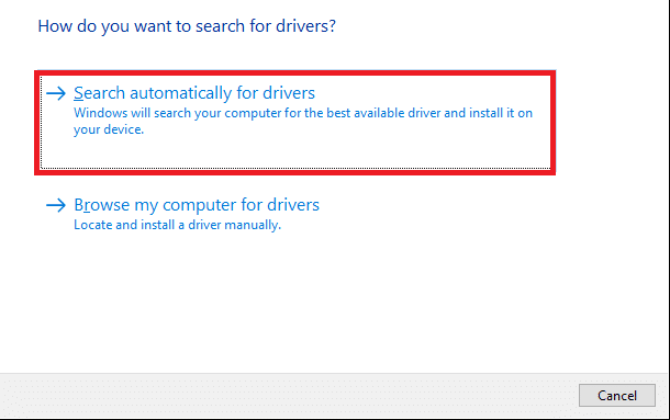 click on Search automatically for drivers to download and install a driver automatically. NVIDIA virtual audio device wave extensible