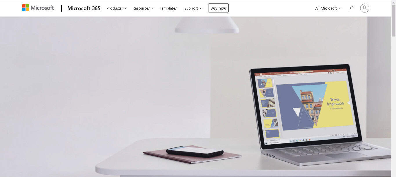 Purchase and Install Microsoft Office through the official website.