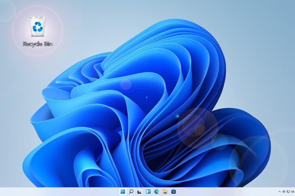 How to restore recycle bin icon in Windows 11
