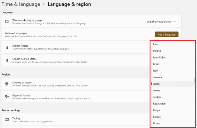 How to Change Country in Microsoft Store in Windows 11 TechCult