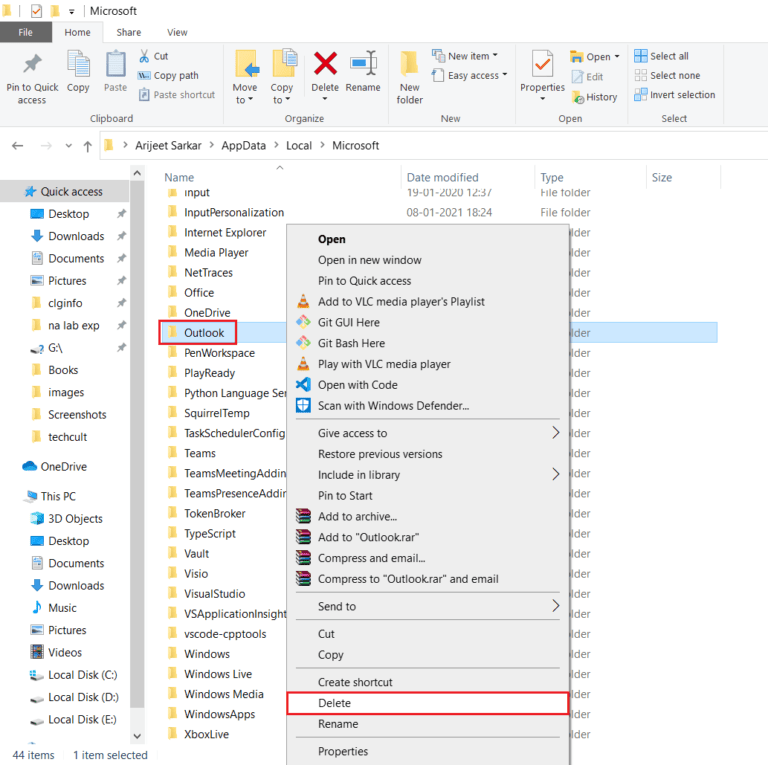 Outlook Stuck at Loading Profile? 14 Tips to Fix It TechCult