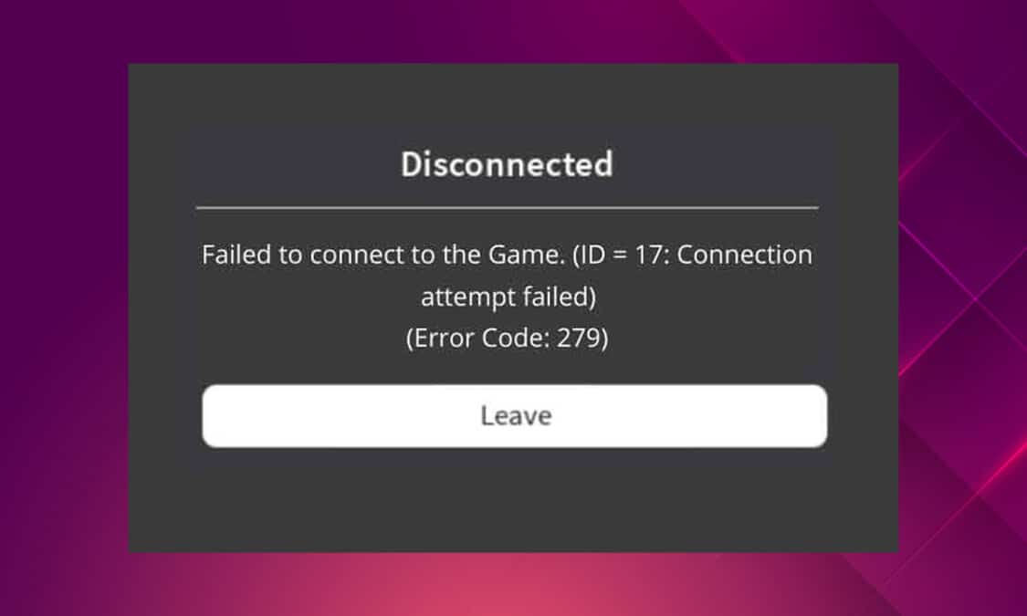 How to Fix Roblox Error 279 - TechCult