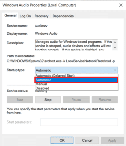 How to Fix The Audio Service is Not Running on Windows 10 – TechCult