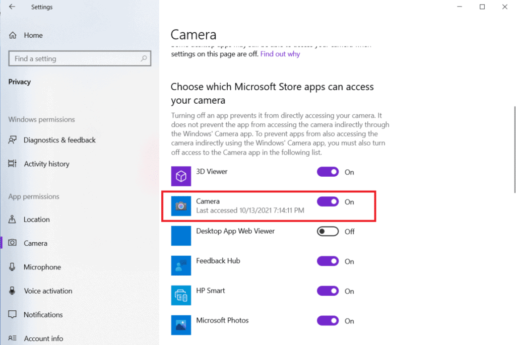 Fix 0xa00f4244 No Cameras Are Attached Error – TechCult