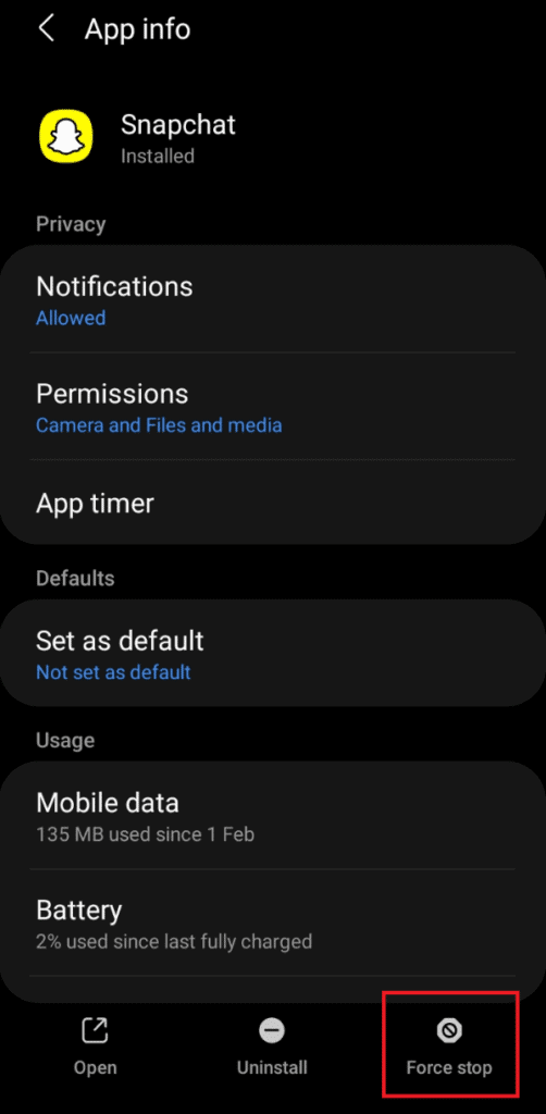 Fix Snapchat Won’t Load Stories – TechCult