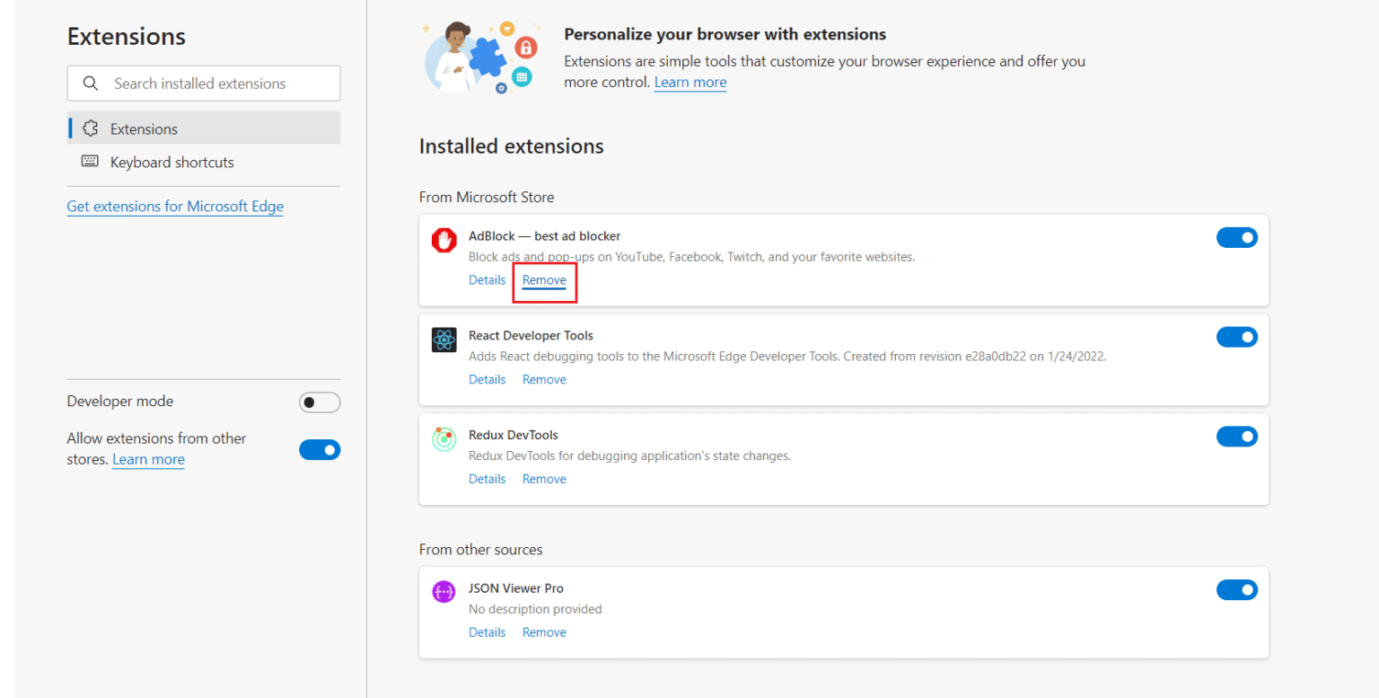 Fix INET E Security Problem in Microsoft Edge – TechCult