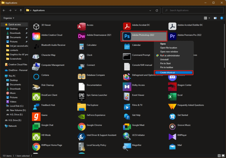 How to Create Desktop Shortcuts on Windows 11 – TechCult