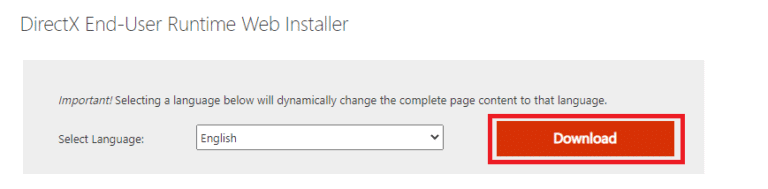 Directx end user web installer. Directx end user web installer