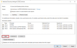 How to Change File Permissions in Windows 10 – TechCult