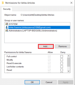 How to Change File Permissions in Windows 10 – TechCult
