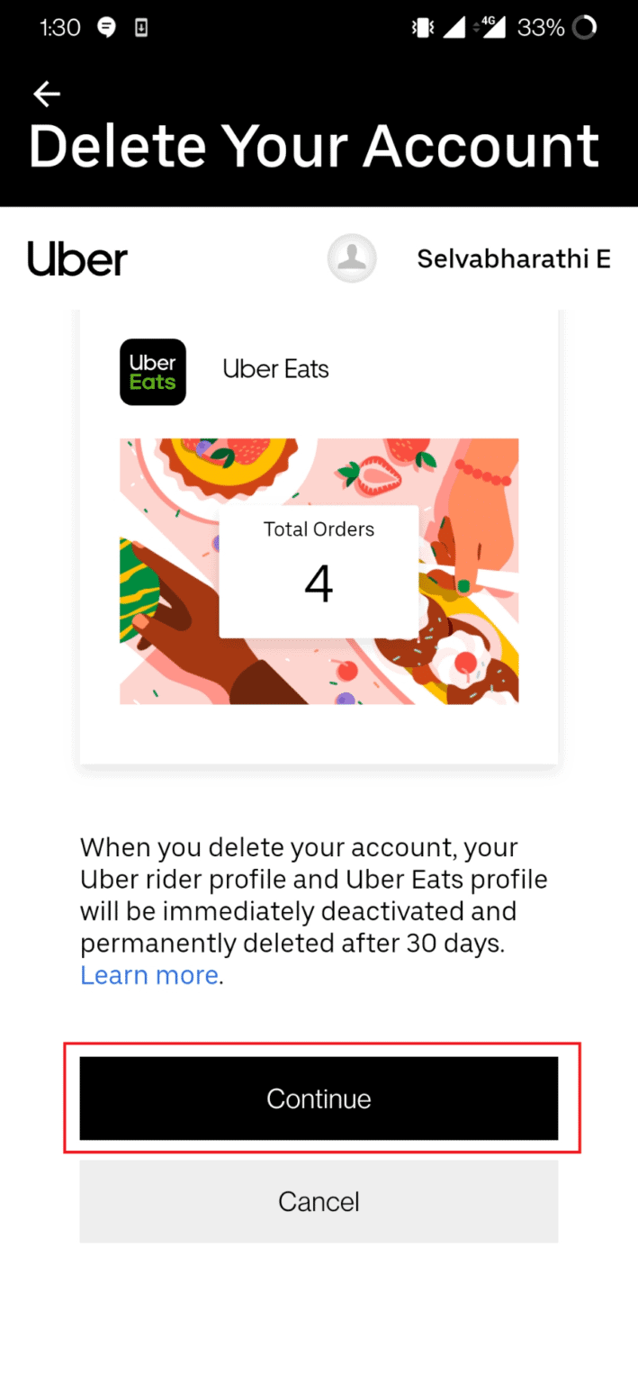 How to Delete Uber Eats Account – TechCult