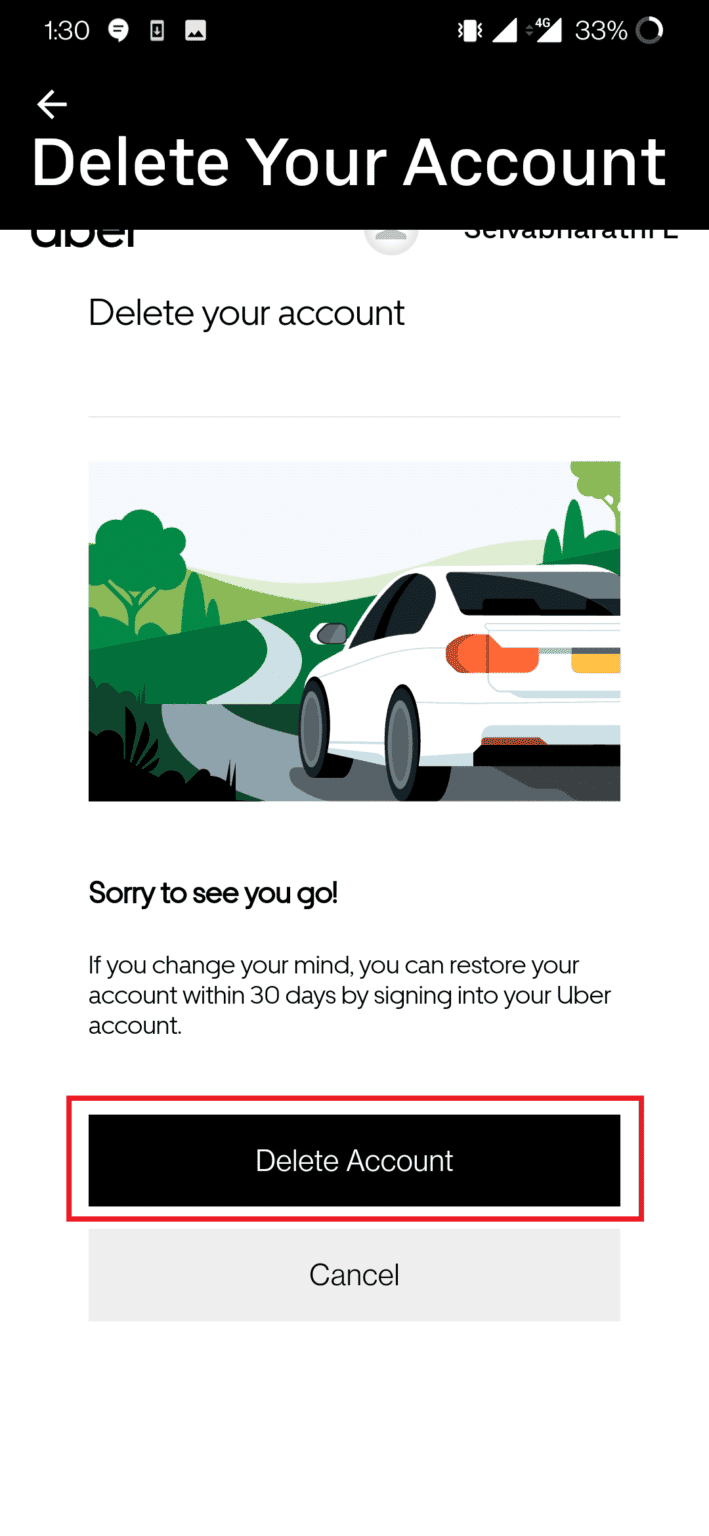 How to Delete Uber Eats Account TechCult