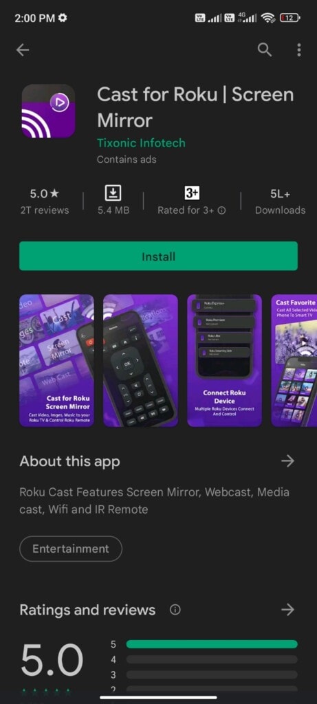 10 Best Screen Mirroring Apps for Android to Roku – TechCult