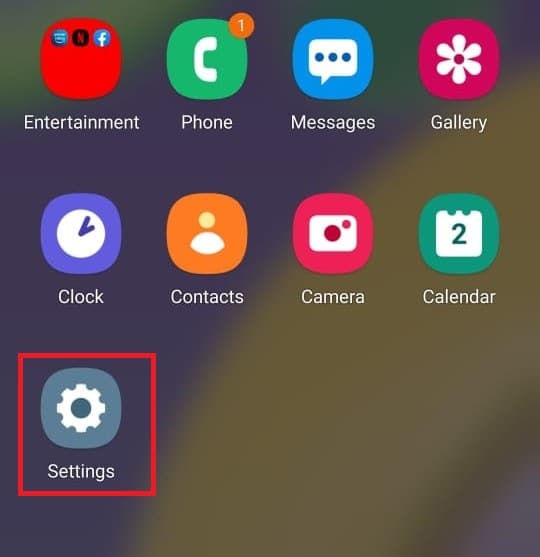 where is settings on an android phone