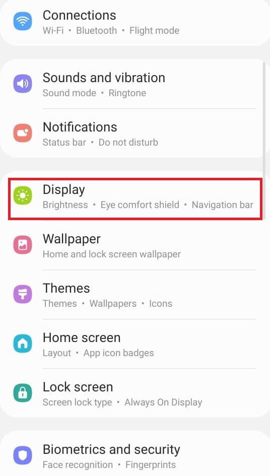 where is settings on an android phone