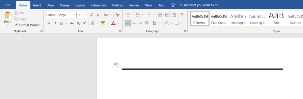 How to Insert a Line in Word – TechCult