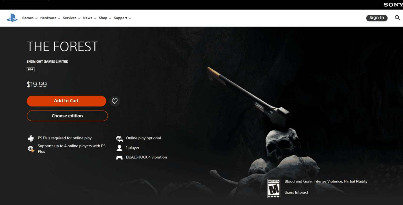 Is The Forest on Xbox One? TechCult