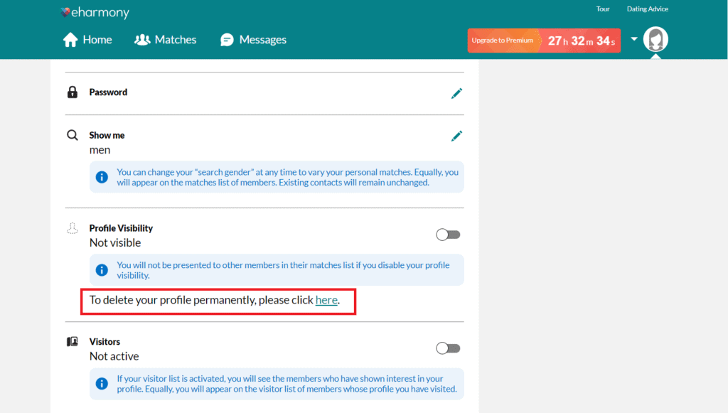 How to Delete Your eHarmony Account TechCult