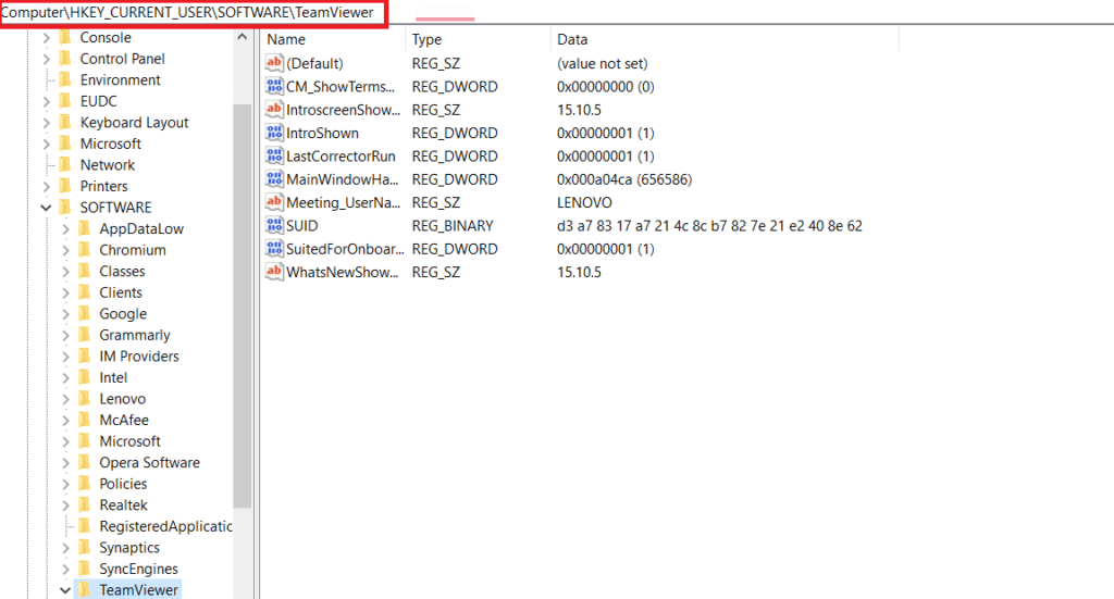 Fix Commercial Use Detected TeamViewer in Windows 10 – TechCult