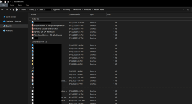 How to Open Recent Files in Windows 10 – TechCult