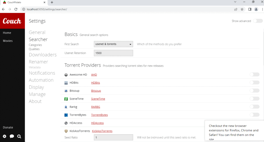 How to Setup CouchPotato on Windows 10 – TechCult
