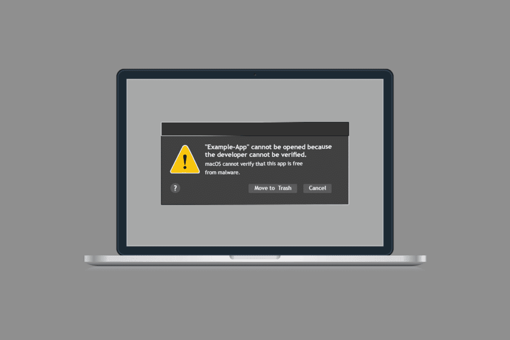 Fix Cannot be Opened Because the Developer Cannot be Verified in Mac
