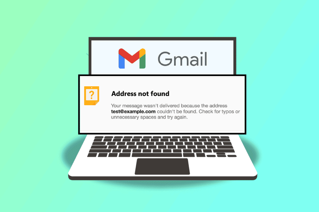 Fix Email Address Not Found