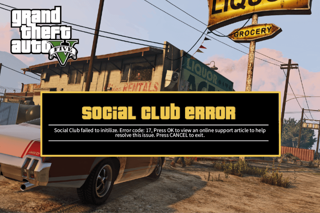Fix GTA V Social Club Error on Windows 10