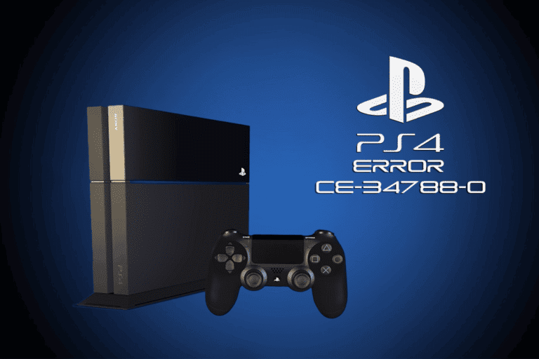 Fix PS4 Error CE-34788-0 – TechCult