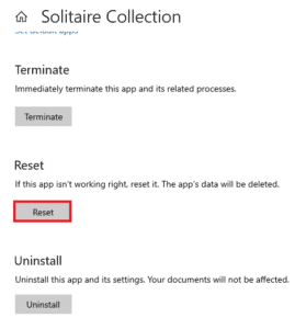 Reinstall Solitaire Fix Microsoft Solitaire Collection Not Working on Windows 10 – TechCult