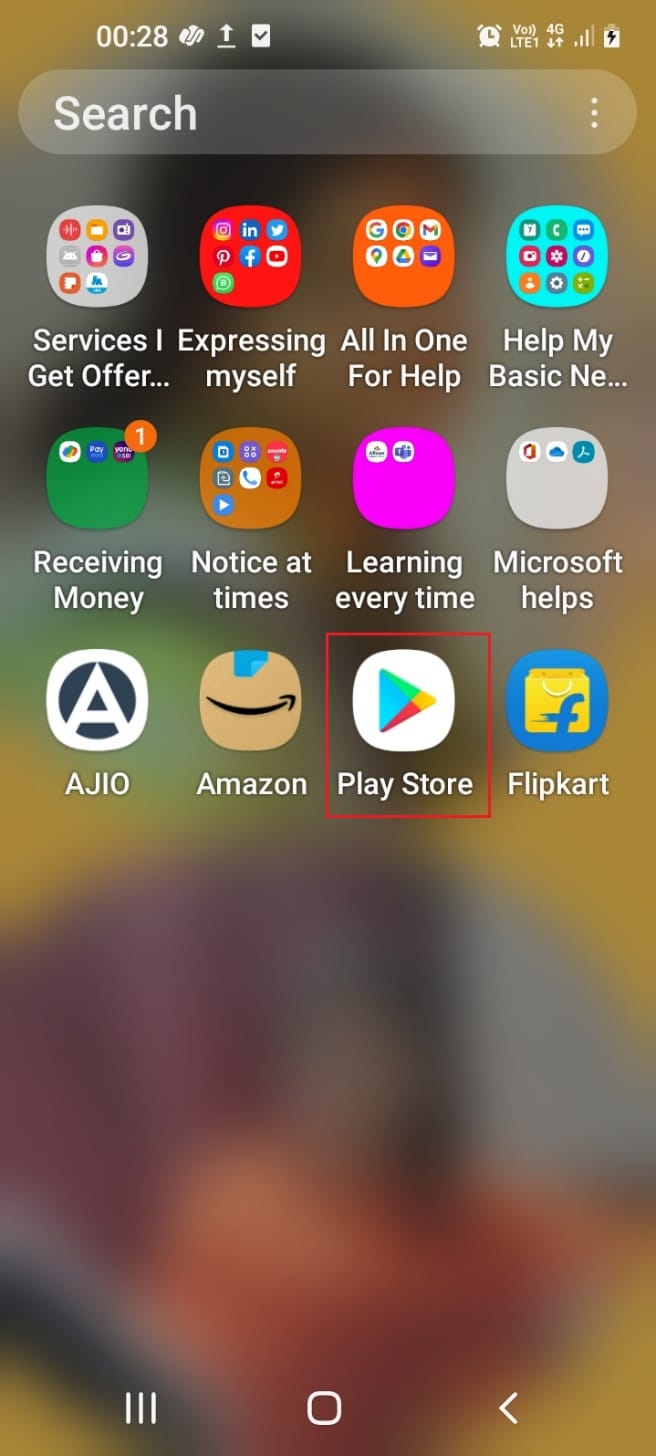  ketuk aplikasi Play Store