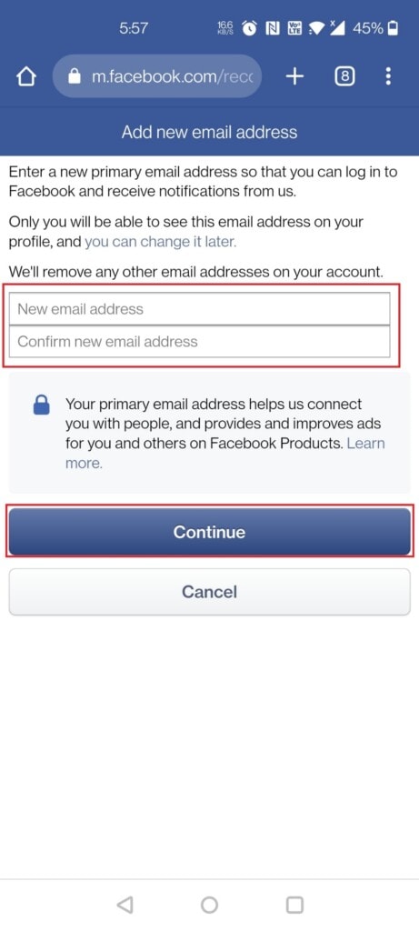 How to Change Facebook Password without Old Password – TechCult