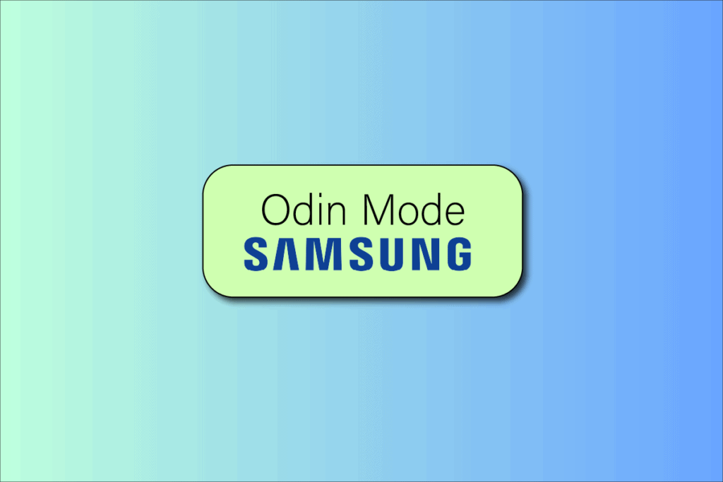 What is Odin Mode on Samsung Phone