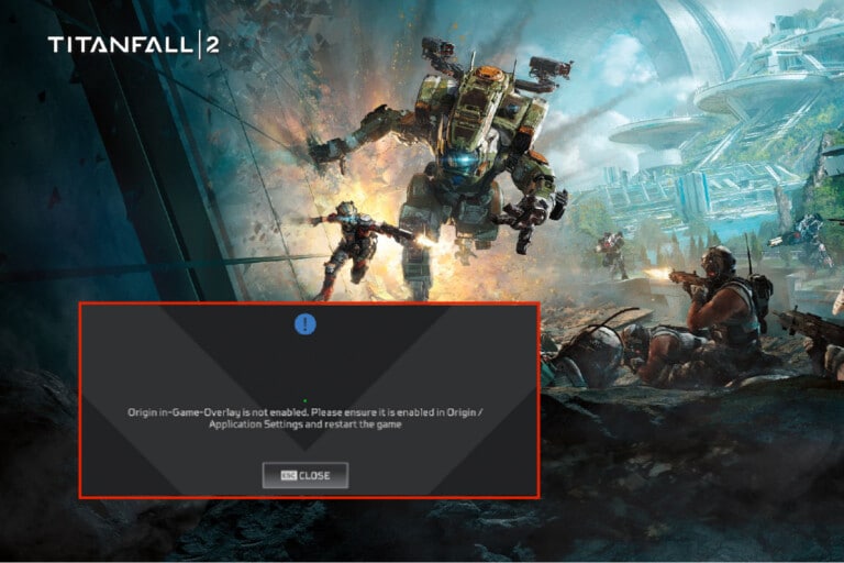 Fix Origin Overlay Not Working in Titanfall 2 – TechCult
