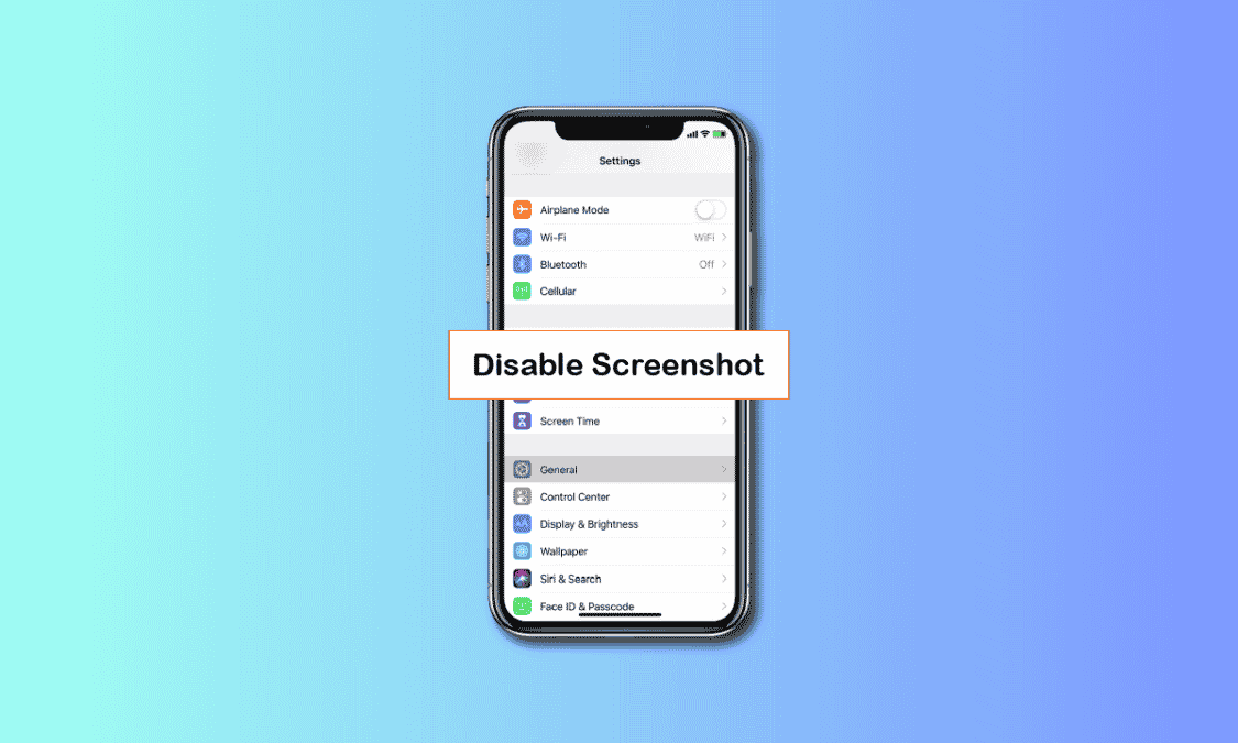 How to Disable Screenshot on iPhone - TechCult