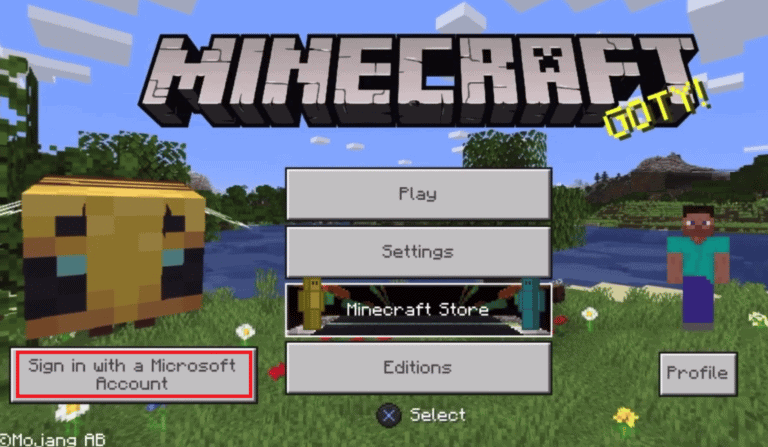 How to Connect Microsoft Account to Minecraft on PS4 – TechCult