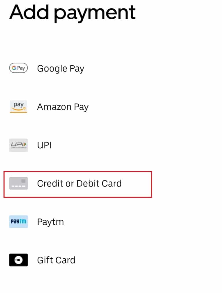 Why Uber Won t Accept My Debit Card TechCult