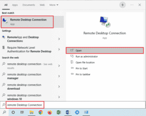 Fix Remote Desktop Cannot Connect to the Remote Computer – TechCult
