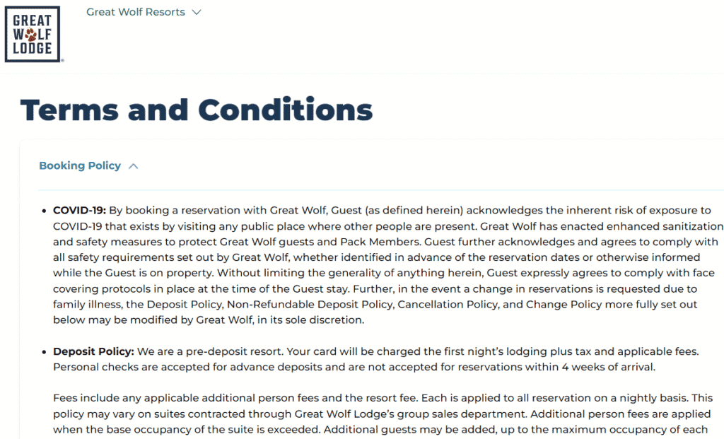 What Is Great Wolf Lodge Cancellation Policy TechCult