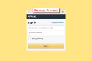 How Can You Recover Your Amazon Account – TechCult