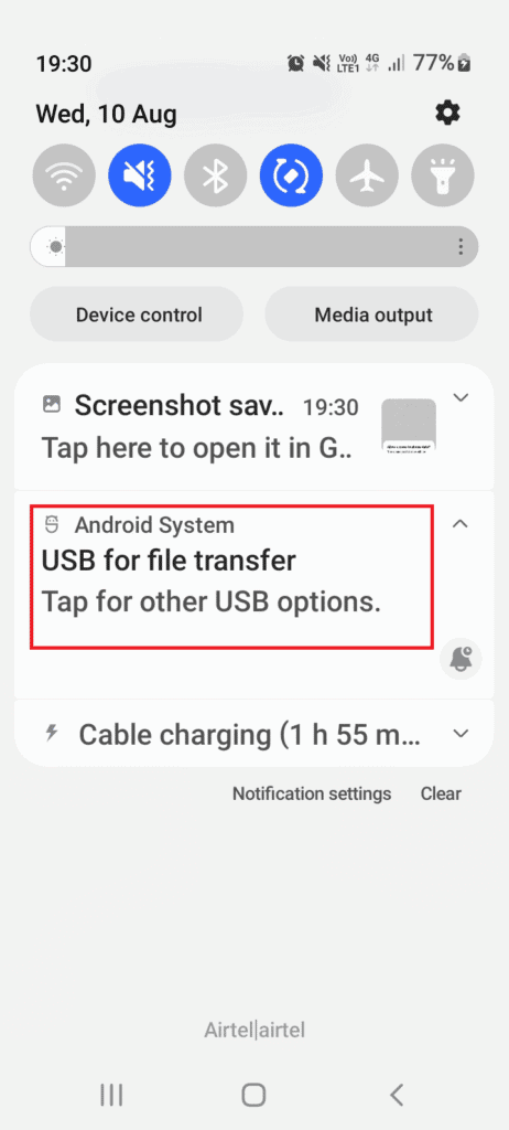 Fix Android USB File Transfer Not Working in Windows 10 – TechCult