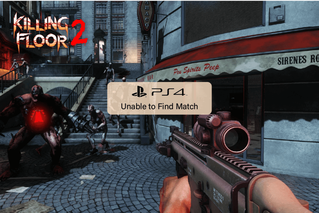 Fix Killing Floor 2 Unable to Find Match PS4
