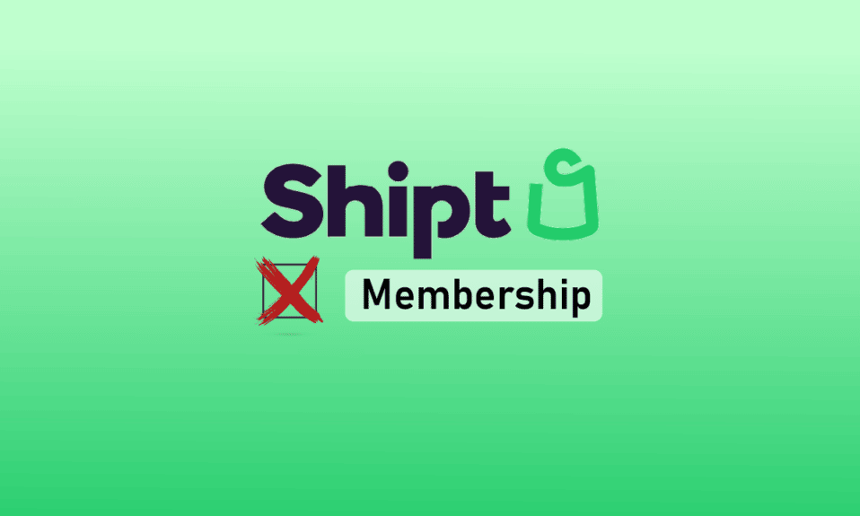 How To Cancel Shipt Membership TechCult