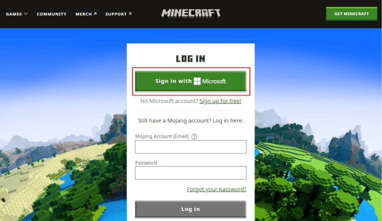 How to Get Your Old Minecraft Account Back – TechCult