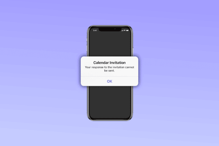 Fix IPhone Calendar Invitation Cannot Be Sent Error TechCult
