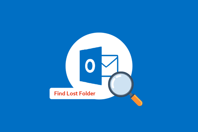 How To Find Lost Folder In Outlook TechCult