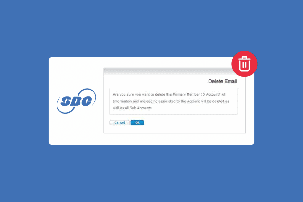 How to Delete SBCGlobal Email Account