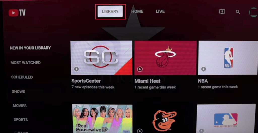 How to Delete Library on YouTube TV – TechCult