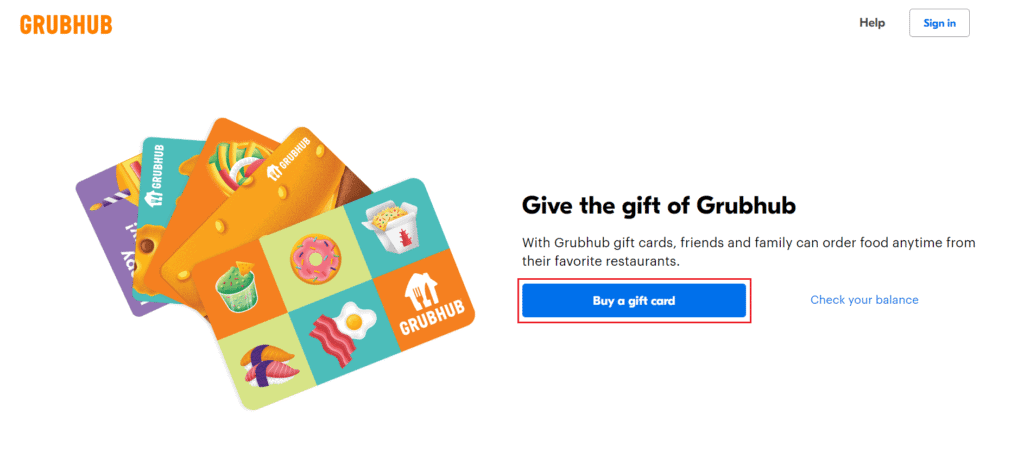 How to Use Gift Card on Grubhub – TechCult