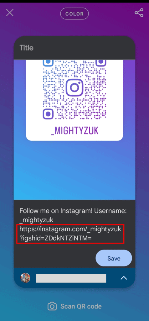 How to Copy Your Instagram Profile Link from App β TechCult